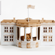 Illustration for article titled How Long Will It Take Your Furball to Shred One of These Incredible Cardboard Cathouses?